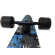 Longboard Nils Extreme - 103 x 25 Cm, Negru-Albastru