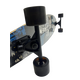 Longboard Nils Extreme - 103 x 25 Cm, Negru-Albastru