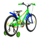 Bicicleta Copii DHS Football - 20 Inch, Verde