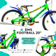 Bicicleta Copii DHS Football - 20 Inch, Verde