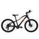 Bicicleta Copii Prophete 11721 - 24 inch, 8 viteze, Negru-Portocaliu