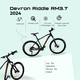 Bicicleta Mtb Devron Riddle RM3.7 2024 - 27.5 Inch, L, Negru