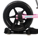 Bicicleta fara pedale DHS RIDE-ON Roz, kit ski inclus