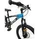 Bicicleta Copii Dhs Terrana 2023, model 2026 - 20 Inch, Negru-Albastru