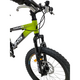Bicicleta Copii Dhs Terrana 2023, model 2026 - 20 Inch, Negru-Verde