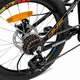 Bicicleta Copii Dhs Terrana 2023, model 2026 - 20 Inch, Portocaliu-Negru