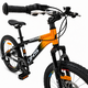 Bicicleta Copii Dhs Terrana 2023, model 2026 - 20 Inch, Portocaliu-Negru