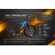 Bicicleta Copii Dhs Terrana 2423, model 2026 - 24 Inch, Albastru-Negru