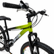 Bicicleta Copii Dhs Terrana 2423, model 2026 - 24 Inch, Verde-Negru