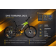 Bicicleta Copii Dhs Terrana 2423, model 2026 - 24 Inch, Verde-Negru