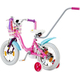 Bicicleta Copii Polar 2024 Summer - 14 Inch, Roz-Albastru