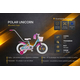 Bicicleta Copii Polar 2024 Unicorn baby - 14 Inch, Albastru-Roz