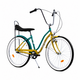Bicicleta Oras Pegas Strada 2 - 26 inch, M, Auriu/Verde