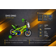 Bicicleta Copii DHS Dino - 12 Inch, Verde