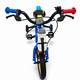 Bicicleta Copii DHS Police - 12 Inch, Albastru