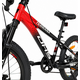 Bicicleta Copii Dhs Terrana 2023, model 2026 - 20 Inch, Rosu-Negru