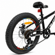 Bicicleta Copii Dhs Terrana 2023, model 2026 - 20 Inch, Rosu-Negru