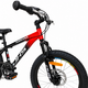 Bicicleta Copii Dhs Terrana 2023, model 2026 - 20 Inch, Rosu-Negru