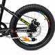 Bicicleta Copii Dhs Terrana 2023B, model 2026 - 20 Inch, Negru-Verde