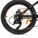 Bicicleta Copii Dhs Terrana 2023B, model 2026 - 20 Inch, Portocaliu-Negru