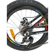 Bicicleta Copii Dhs Terrana 2023B, model 2026 - 20 Inch, Rosu-Negru