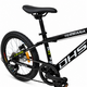 Bicicleta Copii Dhs Terrana 2023C, model 2026 - 20 Inch, Verde-Negru