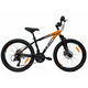 Bicicleta Copii Dhs Terrana 2423B, model 2026 - 24 Inch, Negru-Portocaliu