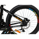 Bicicleta Copii Dhs Terrana 2423B, model 2026 - 24 Inch, Negru-Portocaliu