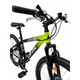 Bicicleta Copii Dhs Terrana 2423B, model 2026 - 24 Inch, Negru-Verde