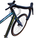 Bicicleta Gravel Devron 1.0 - 28 inch, M, Verde