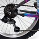 Bicicleta copii Polar Modesty, 24 inch, 6 viteze Shimano, frane V-Brake, Gri