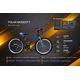 Bicicleta copii Polar Modesty, 24 inch, 6 viteze Shimano, frane V-Brake, Gri