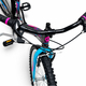 Bicicleta copii Polar Modesty, 24 inch, 6 viteze Shimano, frane V-Brake, Gri