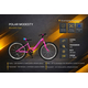 Bicicleta copii Polar Modesty, 24 inch, 6 viteze Shimano, frane V-Brake, Roz