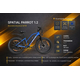 Bicicleta electrica Mtb Spatial Parrot 1.2 - 26 inch, M, Albastru
