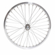 Roata fata LYRA 20", Silver, CNC, Spite Nichelate, Butuc Fata 36H