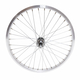 Roata fata LYRA 20", Silver, CNC, Spite Nichelate, Butuc Viteza 36H