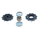 05-09 X9 Rear Derailleur Pulley Kit - Silver-Black