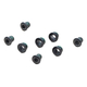 Chain Ring Bolt Kit - Aluminum, Black