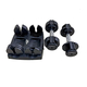 Set Gantere Reglabile Dhs 5013 - 2 X 7 Kg, Negru, imaginea nr. 3 Set Gantere Reglabile Dhs 5013 - 2 X 7 Kg, Negru, imaginea nr. 3