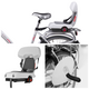 Scaun Bicicleta Copii Polisport Guppy Junior, Alb, Culoare produs: Alb, imaginea nr. 3